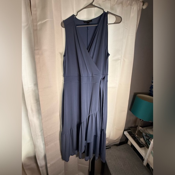 Lane Bryant Dresses & Skirts - Lane Bryant High Low Sleeveless Dress in Blue